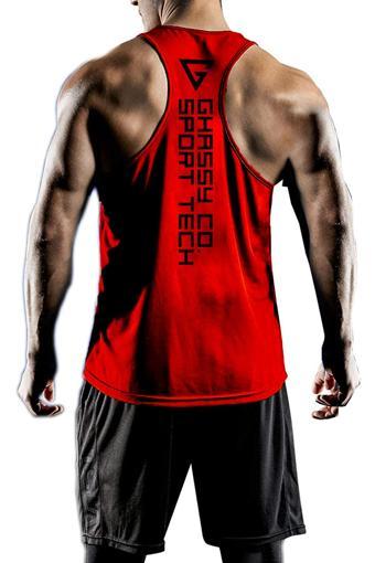 Ghassy Co. Erkek Dry Fit Y-Back Gym Fitness Sporcu Atleti GYM-101