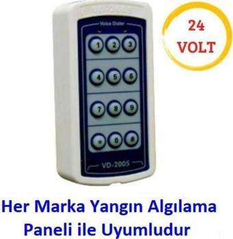 Electrosec VD-2005 SMD 24 Volt Telefon Arama Modülü (Tüm Yangın Algılama Panelleri İle Uyumludur)