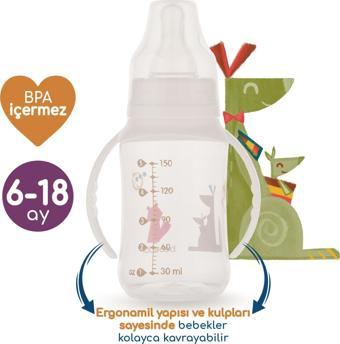 Bebedor Kulplu PP Biberon 6-18 Ay 150 ML