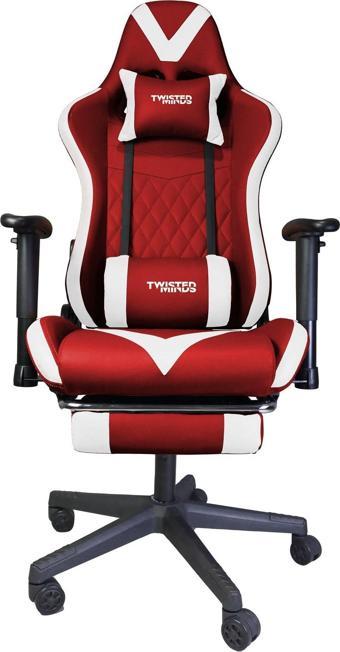 TWISTED MINDS TM8250-RW COMFORT E-SPOR OYUNCU KOLTUĞU - KIRMIZI / BEYAZ