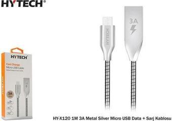 Hytech HY-X120 1M MicroUSB Şrj Kbl N/A