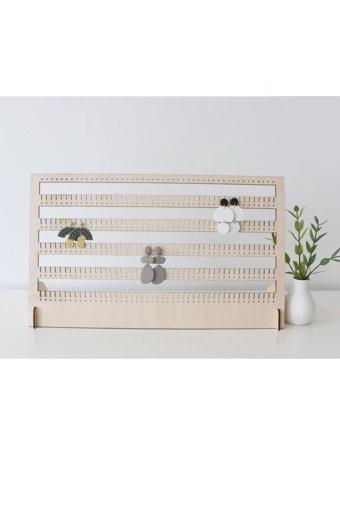 Marwin Craft Küpe Organizer| Küpe Düzenleyici| Küpe Tutucu| Küpe Asmak Için Sunum Standı| Dekoratif Takı Standı|