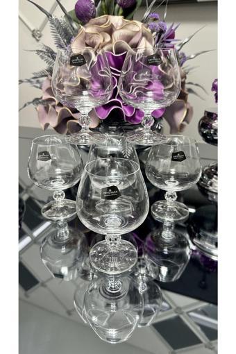 Bohemia Kristal Sade Şık Kahve Yanı Su Bardağı