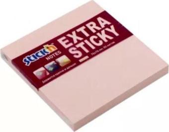 Hopax NotKğt.Stickn 76X76 Ext.Yapışknlı  Pastelpembe 90Yp