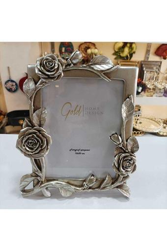 Fotoğraf Çerçevesi Gül Desenli 15x20