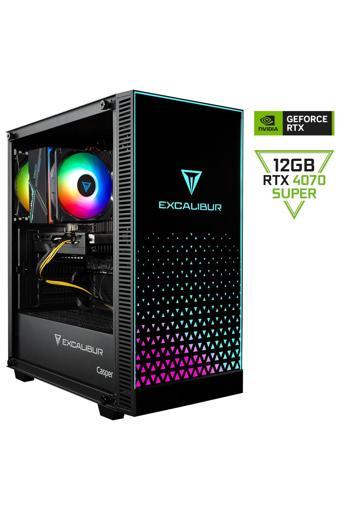 Casper Excalibur E65H.144F-Ex70X-0He Intel Core İ5-14400F 64Gb Ram 2Tb Nvme Ssd Rtx4070 Super Dos Gamıng