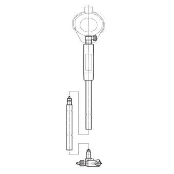 160-250/250-400 SİLİNDİR KOMPARATÖRÜ UZATMA 1000mm