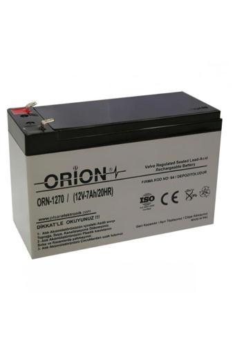 Orn1270 12v 7.0ah Bakımsız Kuru Akü T2