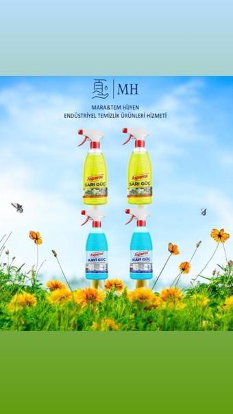 Asperox Sarı Güç 1000 ml 2 Adet Mavi Güç 1000 ml 2 Adet