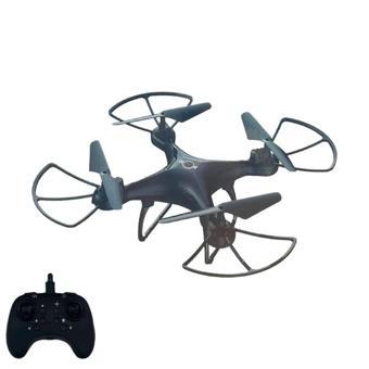 D13 Uzaktan Kumandalı 4 Pervaneli Helikopter Drone 2.4 Ghz Işıklı USB Şarjlı 360 Derece Siyah