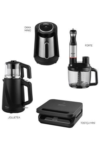 Arzum Çeyiz Seti Ar2052 Tost Makinesi - Ar3062 Çay Makinesi - Ok0010 Türk Kahve Makinesi - Ar1157 Blender