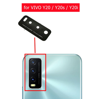 Vivo Y20İ Arka Kamera Camı Lensi (Çıtasız Sadece Cam)