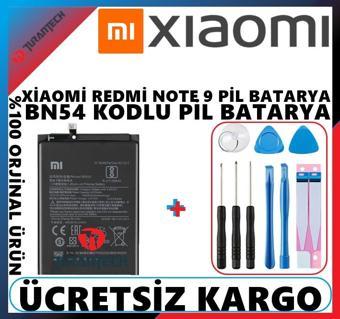 Xiaomi Redmi Note 9 Batarya Pil Bn54