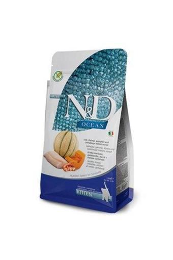 Ocean Balkabaklı Balık ve Karidesli Yavru Kedi Maması 1.5 kg