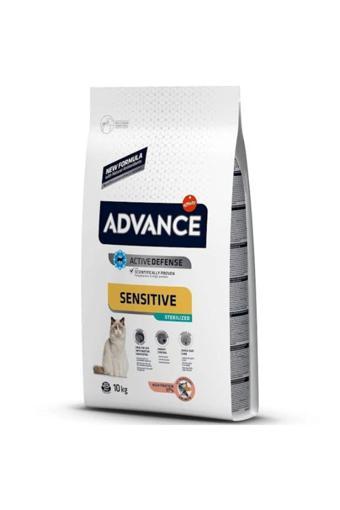 Sensitive Sterilised Somonlu Kısırlaştırılmış Yetişkin Kedi Maması 10 Kg