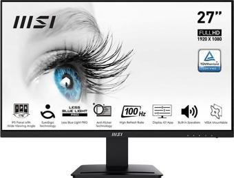 Msı Pro Mp273A 27 1920X1080 100Hz 1Ms Hdmı Vga Dp Ips Monitör