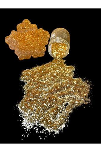 Stonechem 50 Gr Epoksi Süsleme Simleri Gold Yüksek Mikron Parlak