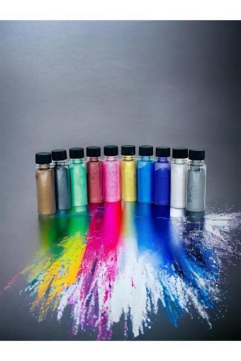 Stonechem Epoksi Bazlı Sedefli Toz Pigment 10 Renk 20 Ml