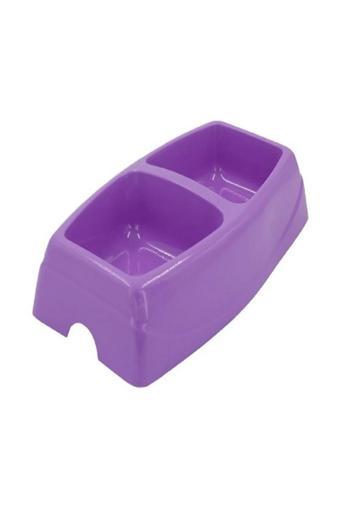 ikili Küçük Kedi Köpek Mama Kabı 350 Ml