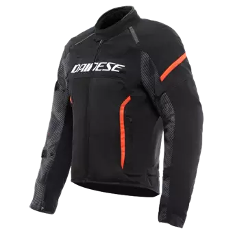 DAINESE CEKET/AIR FRAME 3 TEX JACKET/BLACK/RED-FLUO YAZLIK MONT