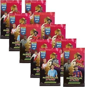 Panini Adrenalyn Fifa 365 - 2024 Official Trading Card Futbolcu Kartları 10 Paket (60 Kart)