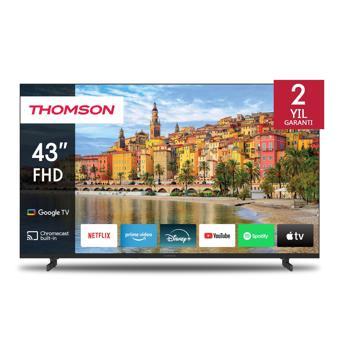 THOMSON 43FG2S14 43" 109 Ekran Uydu Alıcılı Full HD Dolby Audio Google LED TV