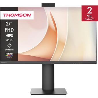 THOMSON Supreme Business Monitor 27" Fhd 100Hz 1920 x 1080 Pop-Up Camera