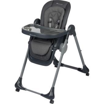 Bebeconfort Olea Katlanabilir Tekerlekli Mama Sandalyesi Mineral Graphite