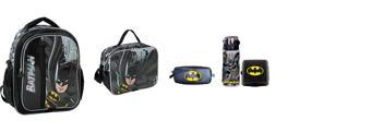 Batman Pelerinli Okul Çantası SETİ (5 PARÇA)