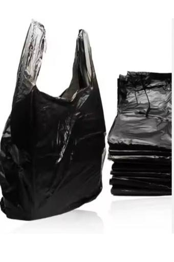 Siyah Battal Boy Çöp Poşeti 2kg 50 * 70cm Büyük 1adet Poşet - 88gr