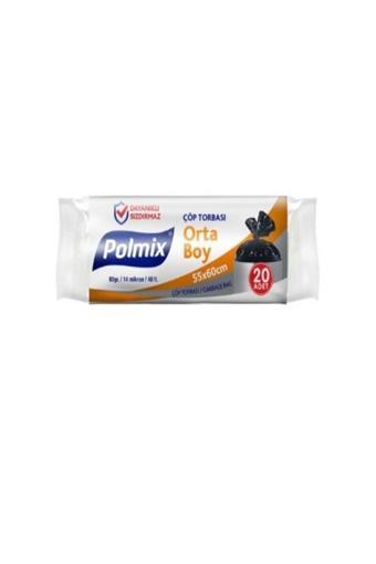 Orta Boy Çöp Poşeti 5paket * 20Lİ