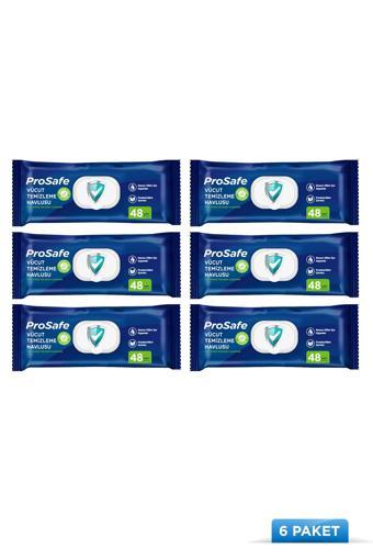 Prosafe Vücut Temizleme Havlusu 48'li x6