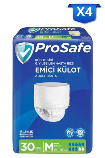 Prosafe Yetişkin Emici Külot Orta (M) 30'lu x4