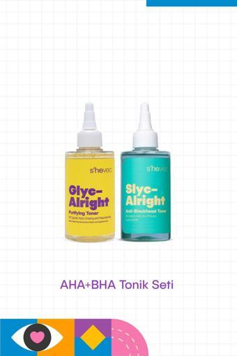 AHA+BHA Tonik Seti - GLYC ALRIGHT ve SLYC-ALRIGHT
