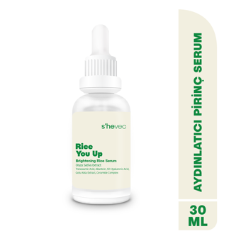 Rice You Up – Aydınlatıcı Pirinç Serum (%100 Vegan)