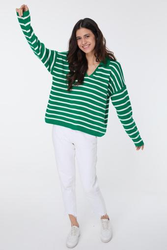 Triko Kazak Yesil - 23634