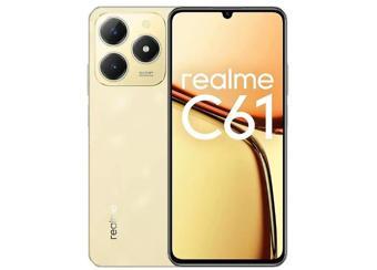 Realme C61 6/128 GB Altın (Outlet) (1 Yıl Garantili)