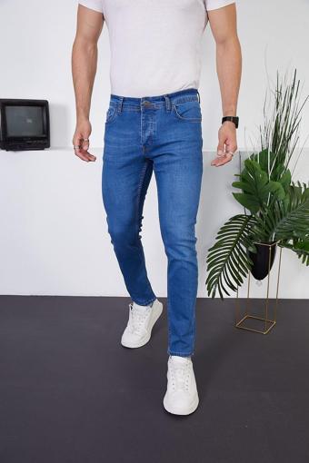 Enzim Jeans Erkek Likralı Slim Fit Kot/Jeans Pantolon
