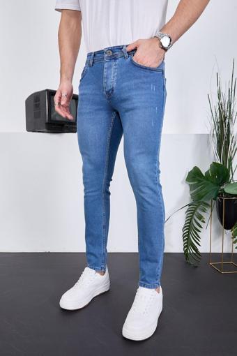 Enzim Jeans Erkek Likralı Denim Skinny Fit Süper Dar Jeans