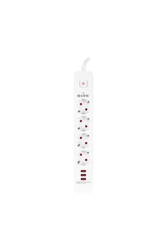 S-LINK SPG403U 1.5M 750 JOULE 3 USB 5V2.4A 4LÜ ANAHTARLI AKIM KORUMALI PRİZ