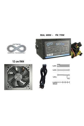 ATX 600 600W 12 Cm Fan Atx Power Supply