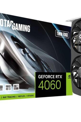 Rtx4060 Kutulu Gaming Twin Edge Zt-d40600e-10m 128bit Gddr6 8 Gb Kutulu Ekran Kartı