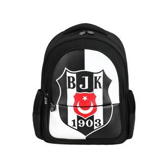 Me Okul Sırt Çantası Beşiktaş Bjk 1903 Logo Desenli Suni Deri 25360