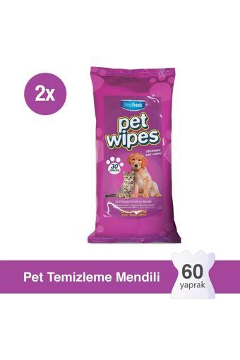 Pet Temizleme Mendili 2 X 30 Yaprak