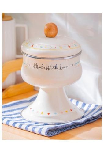 Acar XAP-07713 Made Wiht Love Ayaklı Emaye Şekerlik