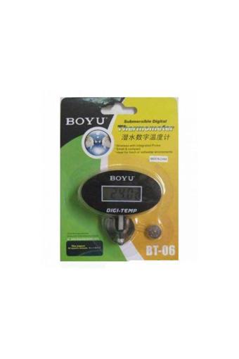 Boyu Bt-06 Elektronik Dijital Ekranlı Akvaryum Termometre Derece