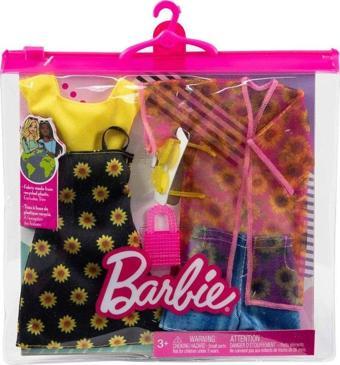 Barbie GWF04 Barbie'nin Kıyafet Koleksiyonu 2'li Paketler +3 yaş