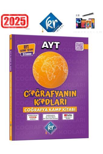 Mert Hoca Yayınları Coğrafyanın Kodları Ayt Coğrafya Kamp Kitabı Kr Akademi +Android Kalem - Mert Hoca Yayınları