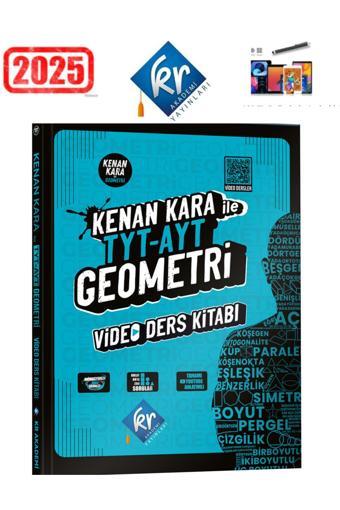 Mert Hoca Yayınları Kenan Kara İle Tyt-Ayt Geometri Video Ders Kitabı Kr Akademi +Android Kalem - Mert Hoca Yayınları