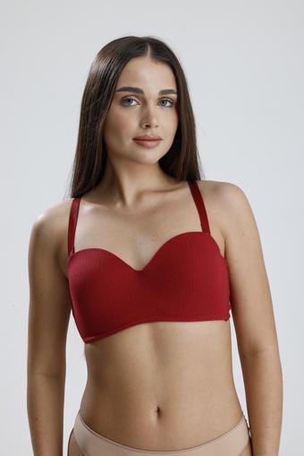 Basic Lotus Sütyen | Bordo 276